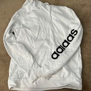 Adidas White sweatshirt size medium